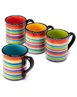 Tequila Sunrise Set Of 4 Mugs Home