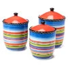 Tequila Sunrise Set Of 3 Canisters Home