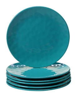 Melamine Set Of 6 Salad Plates Home
