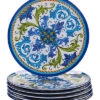 Melamine Set Of 6 Lucca Dinner Plates Home