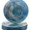 Melamine Set Of 6 Radiance Teal Dinner Plates Home