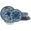 Melamine Lucca 12pc Dinnerware Set Home