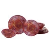 Melamine Radiance Red 12Pc Dinnerware Set Home