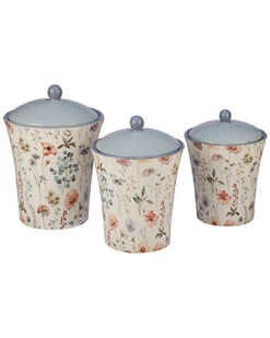 Untry Weekend 3pc Canister Set Home
