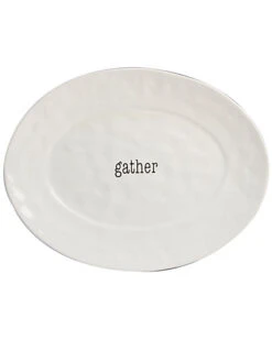 Just Words Oval Platter Home