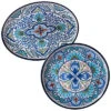 Melanine Talavera 2pc Platter Set Home