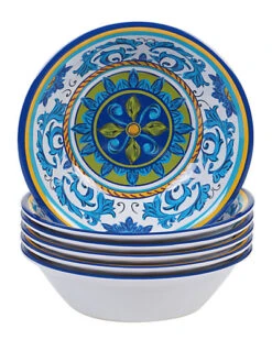Melamine Set Of 6 Lucca Bowls Home