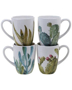 Ctus Verde Set Of 4 22oz Mugs Home