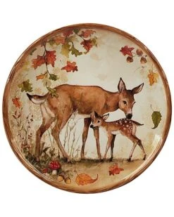 Pine Forest Set Of 4 Dessert Plate Home -Certified International Shop 3050001128 RLLD 3