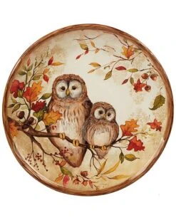 Pine Forest Set Of 4 Dessert Plate Home -Certified International Shop 3050001128 RLLD 4
