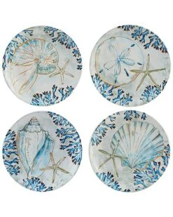 Playa Shells Set Of 4 Salad Plate Home