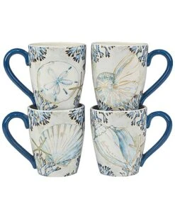 Playa Shells Set Of 4 Mug Home
