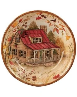 Pine Forest Serving Bowl Home