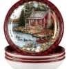 Lake Retreat Set Of 4 Soup Bowl Home
