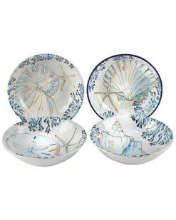 Playa Shells Set Of 4 Soup Bowl Home