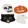 Scaredy Cat Set Of Four 3D Candy Plates Home