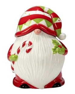 Holiday Magic Gnomes 3D Cookie Jar Home