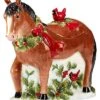 Homestead Christmas 3D Cookie Jar