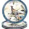 Harvest Gatherings Set Of 4 Dinner Plates Home