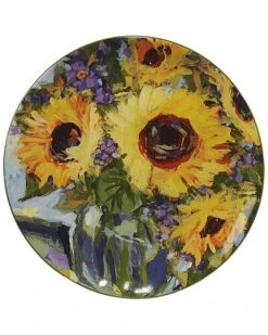Sunflower Bouquet Salad Plates (Set Of 4) Home -Certified International Shop 3050147949 RLLD 4