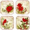Winter'S Medley Set Of 4 Canapes Home