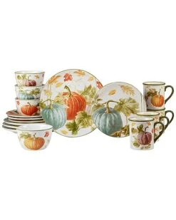 Autumn Harvest 16pc Dinner Home