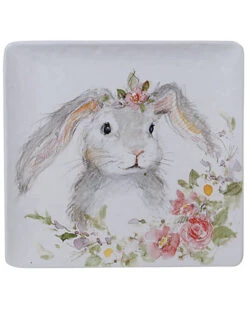 Sweet Bunny Square Platter Home