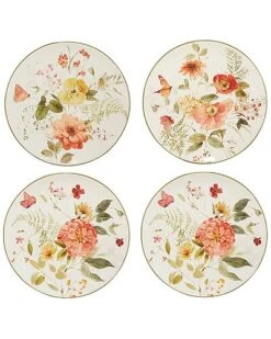 Nature's Song Dinner Plates (Set Of 4) Home