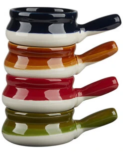 Set Of 4 Soup Crocks Home