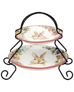 Easter Garden 2-Tier Server Home