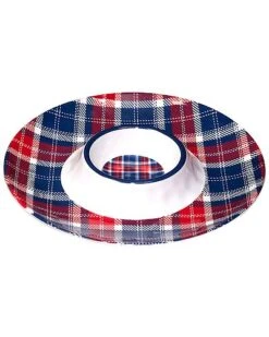 Patriotic Plaid 3pc Hostess Set Home 7 Patriotic Plaid 3pc Hostess Set Home -Certified International Shop 3050236699 RLLD 4