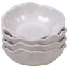 Melamine Perlette Cream Set Of 4 All Purpose Bowls Home