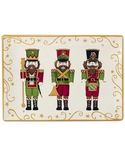 Holiday Magic Nutcracker Rectangular Platter Home