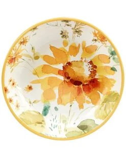Sunflowers Forever Set Of 4 Soup/Pasta Bowls Home -Certified International Shop 3050283905 RLLD 5