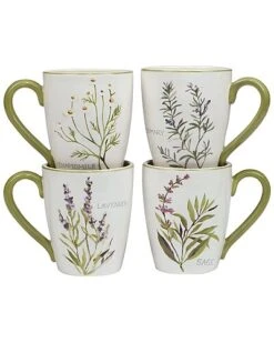 Fresh Herbs 16pc Dinnerware Set Home 7 Fresh Herbs 16pc Dinnerware Set Home -Certified International Shop 3050285087 RLLD 3