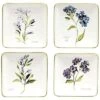 Fresh Herbs Set Of 4 Canape Plates Home