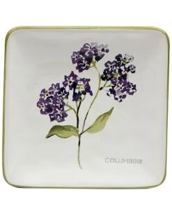 Fresh Herbs Set Of 4 Canape Plates Home -Certified International Shop 3050285089 RLLD 3