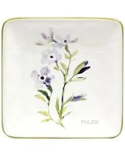 Fresh Herbs Set Of 4 Canape Plates Home -Certified International Shop 3050285089 RLLD 5