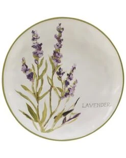 Fresh Herbs Set Of 4 Salad Plates Home -Certified International Shop 3050285096 RLLD 3