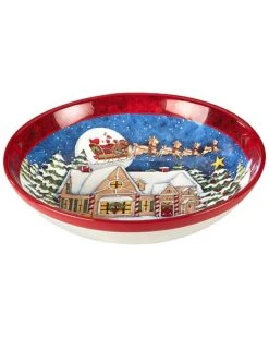 Santa's Workshop Serving Bowl Home