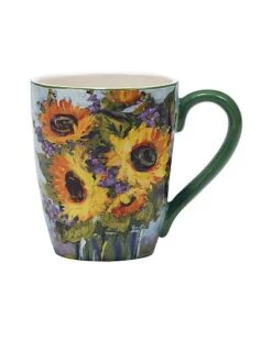 Sunflower Bouquet Mugs (Set Of 4) Home -Certified International Shop 3050290497 RLLD 4