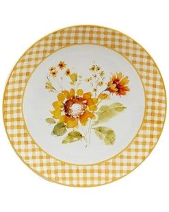 Sunflowers Forever Dinner Plates (Set Of 4) Home -Certified International Shop 3050295259 RLLD 4