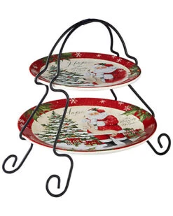 Holiday Wishes 2-Tier Server Home