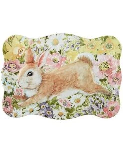 Easter Garden Rectangular Tray Home
