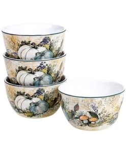 Harvest Gatherings Set Of 4 Ice Cream Bowl Home