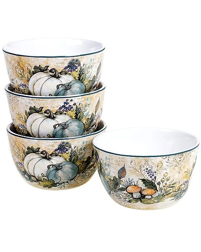 Harvest Gatherings Set Of 4 Ice Cream Bowl Home 1 Harvest Gatherings Set Of 4 Ice Cream Bowl Home