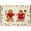 Holiday Magic Gingerbread Rectangular Platter Home