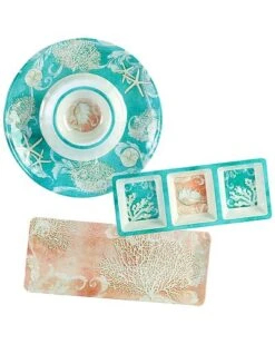 Spired Coast 3pc Hostess Set Home
