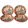 Holiday Wishes Set Of 4 Soup/Pasta Home