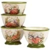 Harvest Morning Set Of 4 Ice Cream Bowls Home